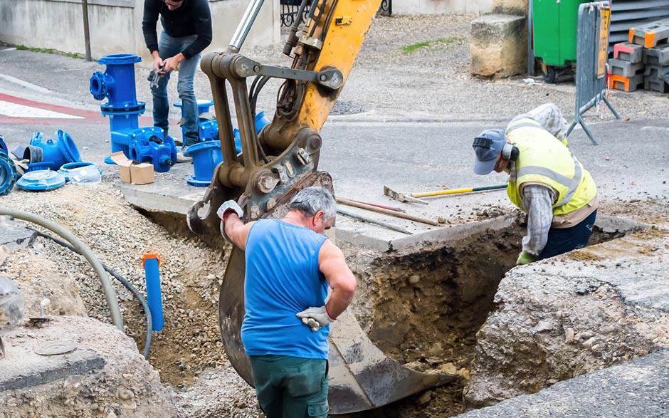 travaux assainissement Igny